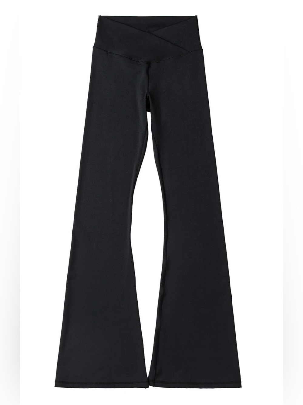 Danskin Black High-Waist Flare Leg Active Pants Sz/XL NWT